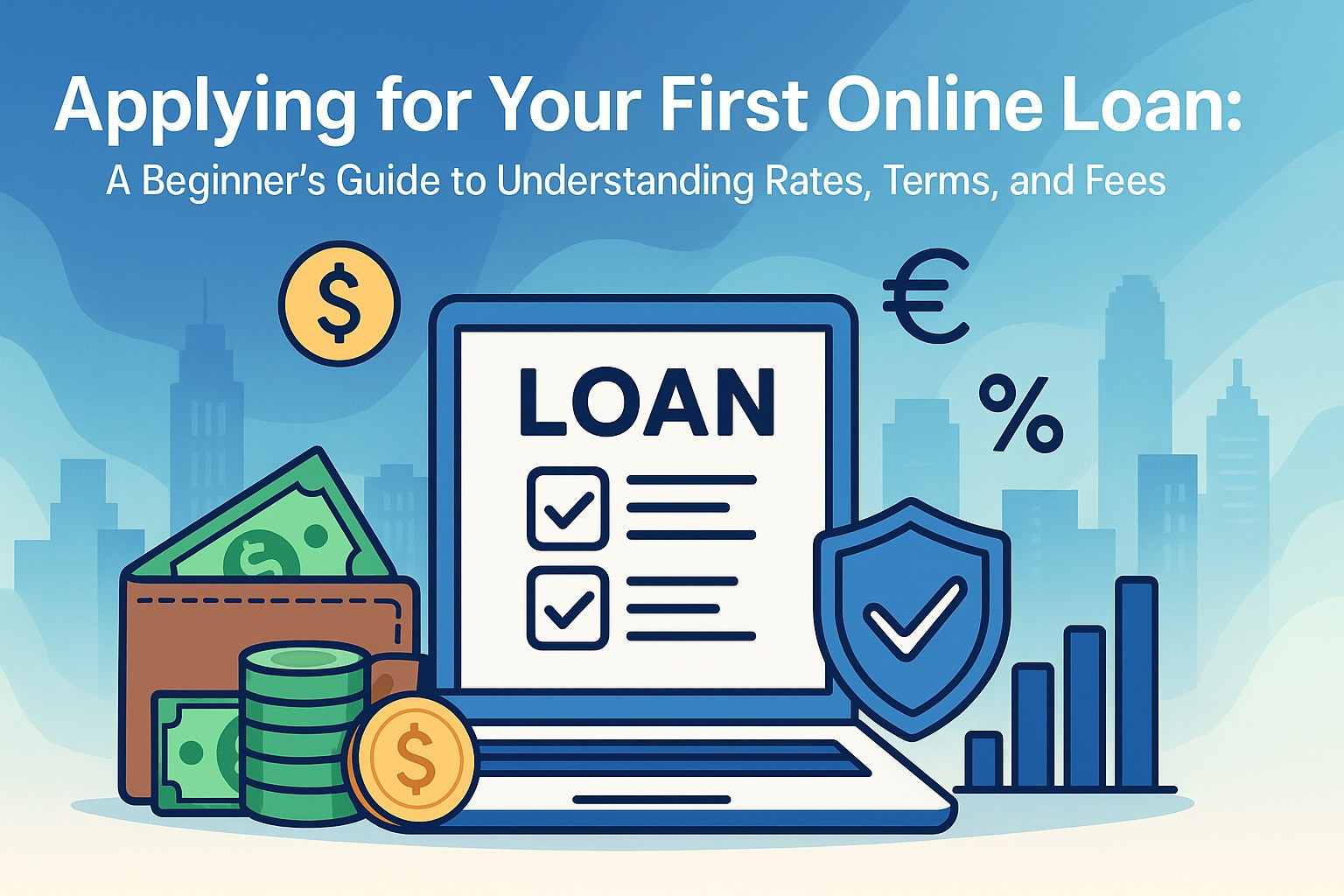 Applying for Your First Online Loan A Beginner’s Guide to Understanding Rates, Terms, and Fees